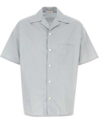 McQueen - Logo Short-Sleeved Shirt - Lyst
