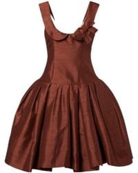 ShuShu/Tong - Bow-Detail Mini Dress - Lyst