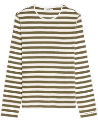 Zadig & Voltaire - Long-Sleeved Striped T-Shirt - Lyst