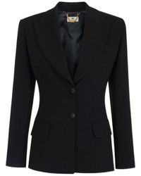 Elisabetta Franchi - Long-Sleeved Suit Jacket - Lyst