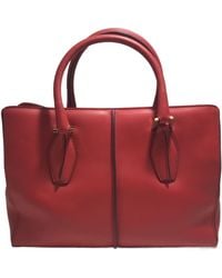 Tod's - Double Handle Shoulder Bag - Lyst