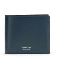Ferragamo - Ferragamo Logo Printed Bi-Fold Wallet - Lyst