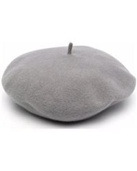 Brunello Cucinelli - Bead-Embellished Wool Beret - Lyst