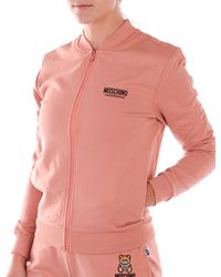 Moschino - Logo Zipper Casual Jacket - Lyst