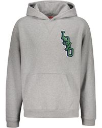 KENZO - Logo Tiger Patch Hoodie - Lyst