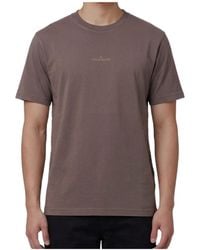 Stone Island - Desert Print Logo T-Shirt - Lyst