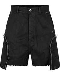 Rick Owens - Ds Bauhas Woven Sports Shorts - Lyst