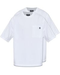 DSquared² - 2-Pack Pocket T-Shirts - Lyst