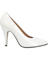 Maison Margiela - Minimalist Patent Leather Pointed-Toe High Heels - Lyst