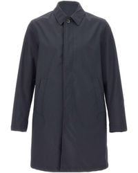 Herno - Long-Sleeved Buttoned Raincoat - Lyst