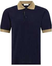 Ferragamo - Ferragamo Short Sleeve Polo Shirt - Lyst