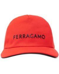 Ferragamo - Logo Baseball Cap - Lyst