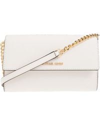 MICHAEL Michael Kors - Jet Set Leather Crossbody Bag - Lyst