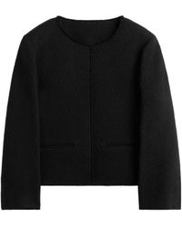 TOTEME - Open-Front Bouclé Blazer - Lyst