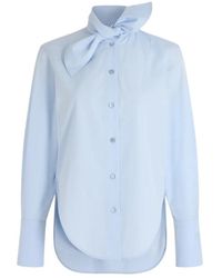 Patou - Bow-Collar Blouse - Lyst