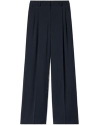 Filippa K - Pleated Wide-Leg Pants - Lyst