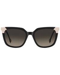 Carolina Herrera - Rectangular Frame Full Rim Sunglasses - Lyst