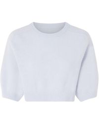 KHAITE - Short Sleeve Top - Lyst
