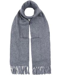 Burberry - Cashmere Tassel Plaid Scarf - Lyst