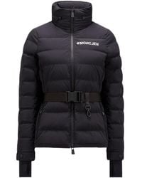 Moncler - Grenoble Logo Printed Long-Sleeved Jacket - Lyst