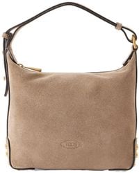 Tod's - Mini Studded-Embellished Tote Bag - Lyst