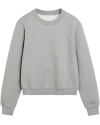 By Malene Birger - Embroidered-Logo Crew-Neck Sweatshirt - Lyst