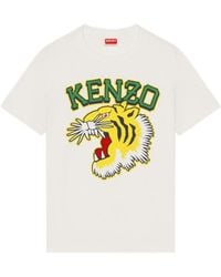 KENZO - Varsity Jungle Crewneck T-Shirt - Lyst