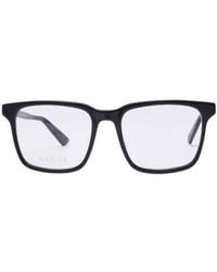 Gucci - Eyewear Square Frame Glasses - Lyst