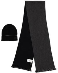 BOSS - Litalo Set Midweight Scarf - Lyst
