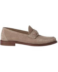Brunello Cucinelli - Twisted Slip-On Loafers - Lyst