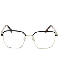 Moncler - Eyewear Square Frame Glasses - Lyst