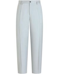 Dolce & Gabbana - Shantung Viscose Trousers - Lyst