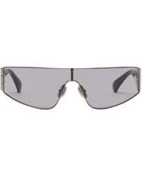 Max Mara - Shield-Frame Sunglasses - Lyst