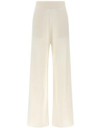 Max Mara - Ribbed Cashmere Trousers - Lyst