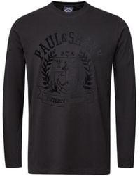 Paul & Shark - Pattern Logo T-Shirt - Lyst
