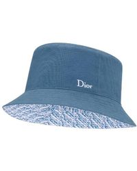 Dior And Parley Reversible Bucket Hat in Blue for Men | Lyst