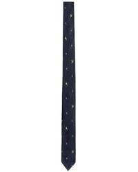 Thom Browne - Embroidered Silk Tie - Lyst