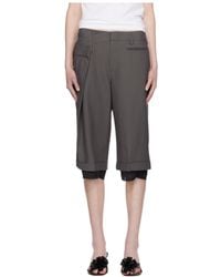 OPEN YY - Bodycon Shorts - Lyst
