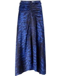 Isabel Marant - Laren Silk Skirt - Lyst