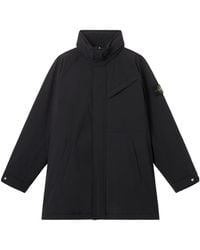 Stone Island - Long Padded Coat - Lyst
