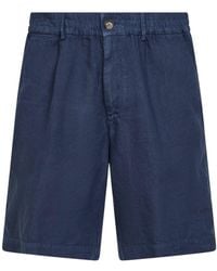 Brunello Cucinelli - Elasticated Waistband Bermuda Shorts - Lyst