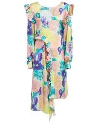 REMAIN Birger - Long-Sleeved Round-Necked Dress - Lyst