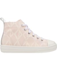 Dior - Baby Round Toe High-Top Sneakers - Lyst