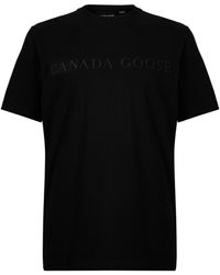 Canada Goose - Crewneck Shortsleeve Tshirt - Lyst
