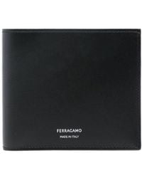 Ferragamo - Ferragamo Logo Printed Bi-Fold Wallet - Lyst
