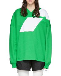 we11done - V-Neck Long-Sleeved T-Shirt - Lyst
