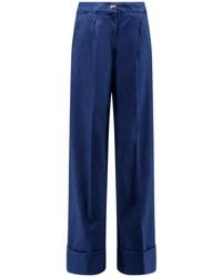 Valentino - Button Detailed Straight Leg Jeans - Lyst
