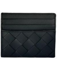 Bottega Veneta - Woven Logo Card Bag - Lyst