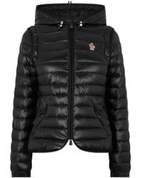 Moncler - Long-Sleeved Cotton-Padded Jacket - Lyst