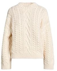 Brunello Cucinelli - Solidcolor Chunkyknit Sweater - Lyst